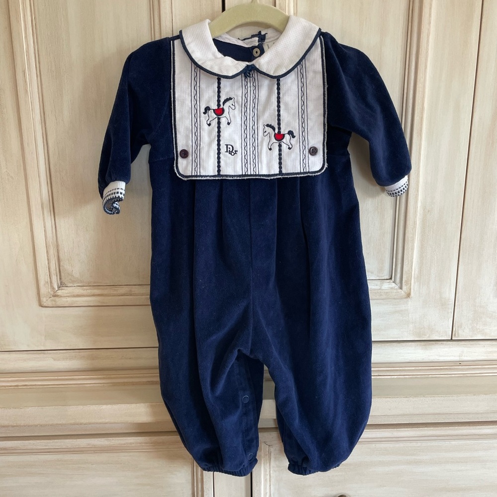 Velvet Baby Dior One Piece 6-9months